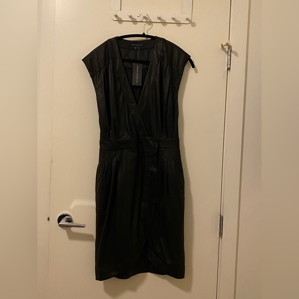 French Connection faux wrap dress